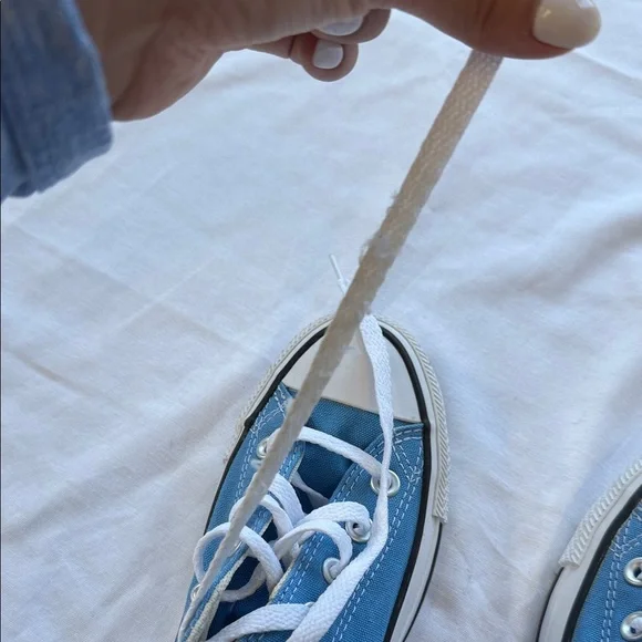 Converse Women’s Classic Blue Sneakers - Picture 7 of 7